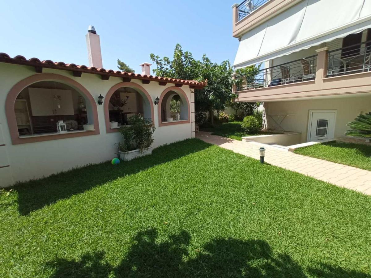 Appartement Flat With Garden Near Sea, Port And Airport à Artemi Extérieur photo