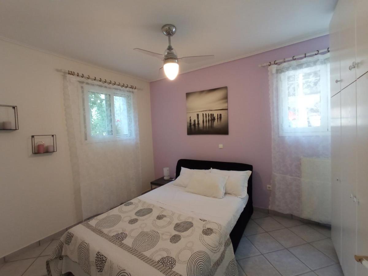 Appartement Flat With Garden Near Sea, Port And Airport à Artemi Chambre photo